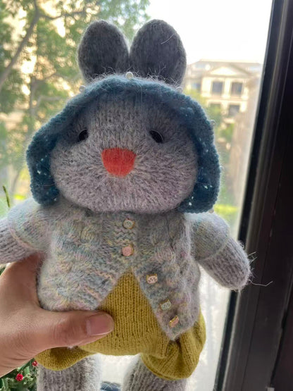 手工毛线针织玩具 邦尼兔